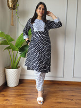 New Exclusive Hand  block printed Stitched Cotton  Kurtis with Pant